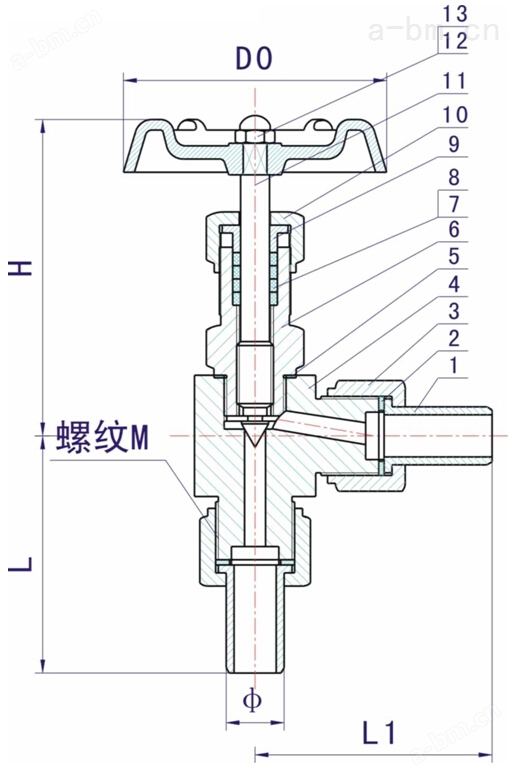 J24W角式针形截止阀-沪山阀门制造（上海）有限公司